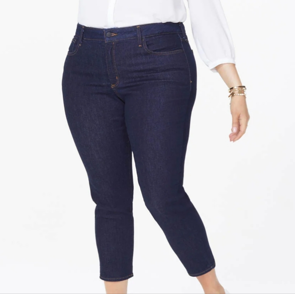 NYDJ Alina ankle size 14W lift tuck technology NWT